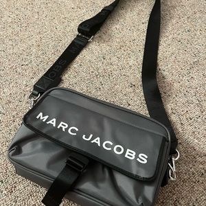 Mens green Marc Jacobs crossbody logo bag